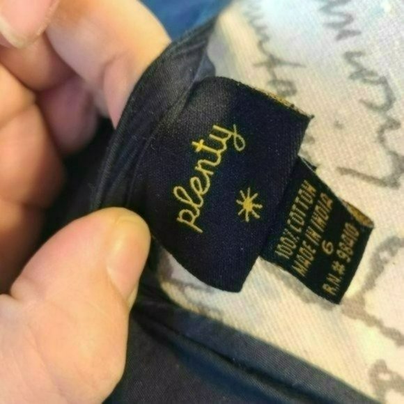 ♡3/$30♡ Plenty by Tracy Reese Black Mod Mini Dress - Picture 7 of 8